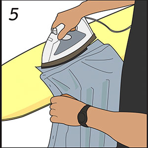 How to properly iron a shirt