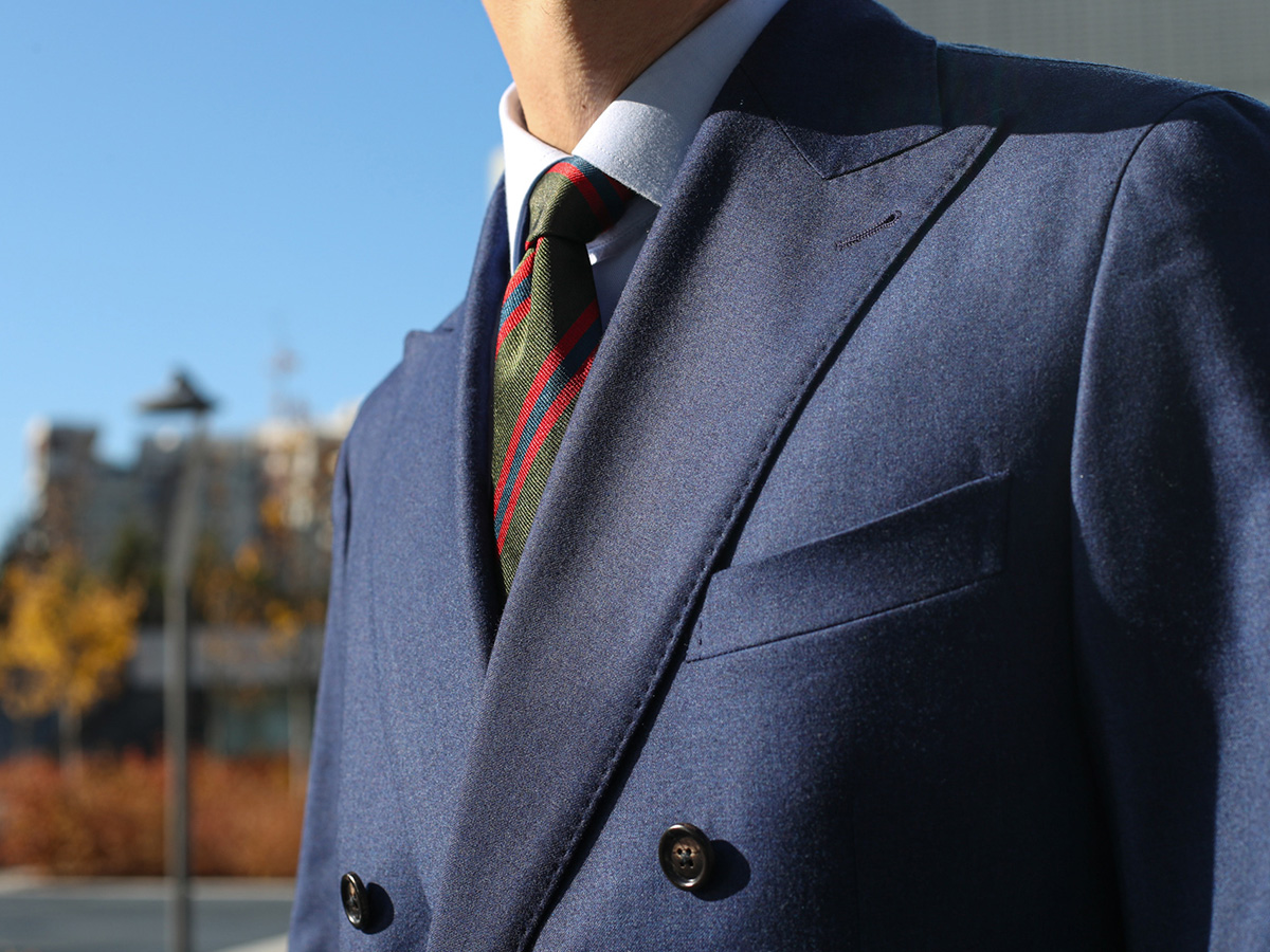 The modern double breasted suit: Italian style for 6x2, 4x2 button jackets