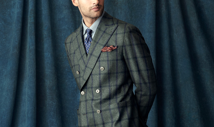 The modern double breasted suit: Italian style for 6x2, 4x2 button