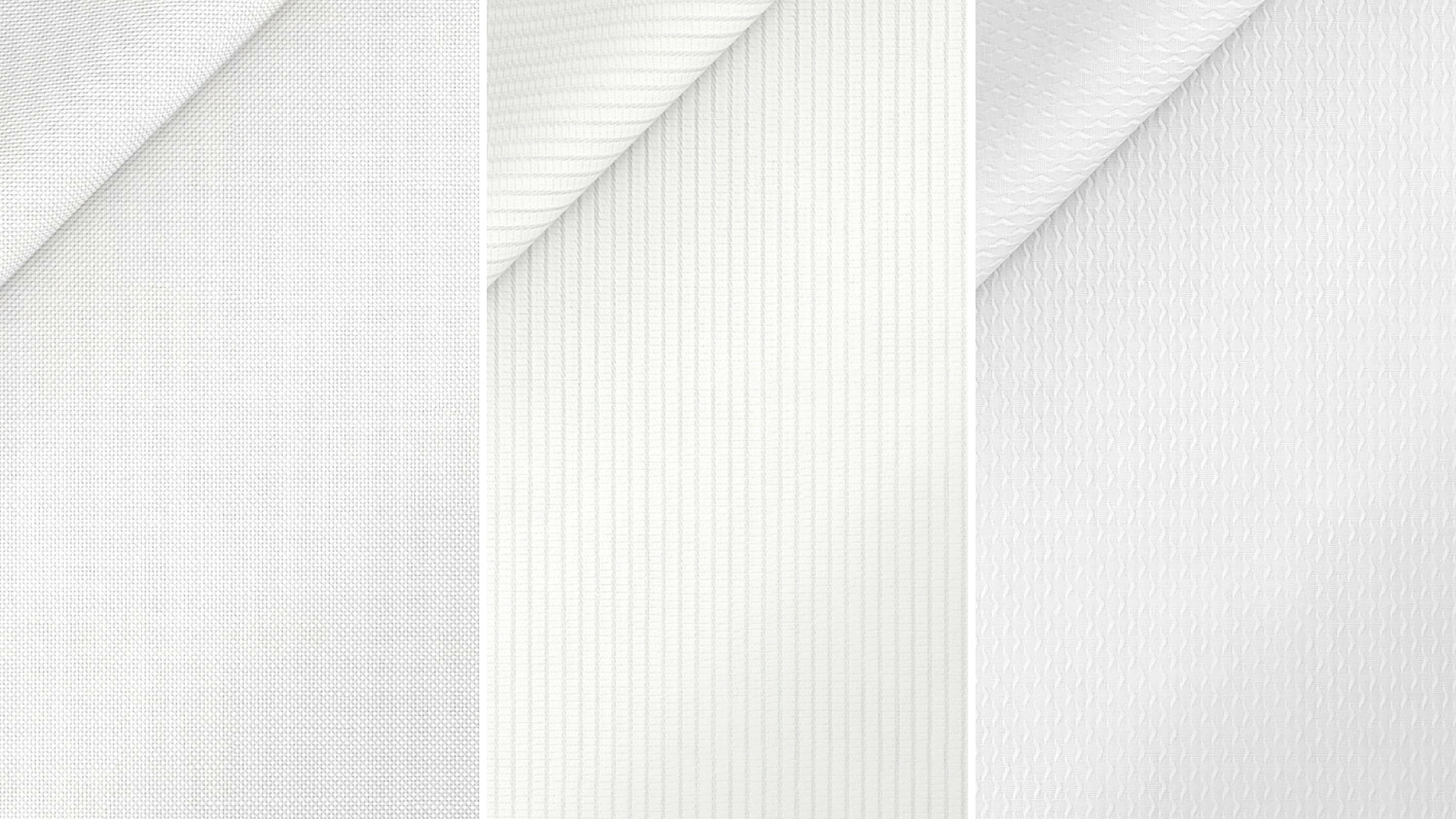 Tre tipolgie di tessuti per camicia da cerimonia bianca
