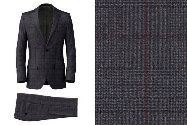 Anthracite Prince of Wales Suit