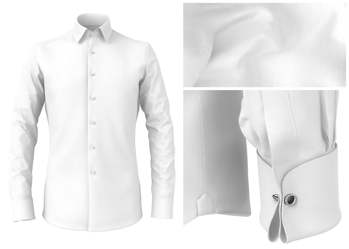 Camicia bianca elegante