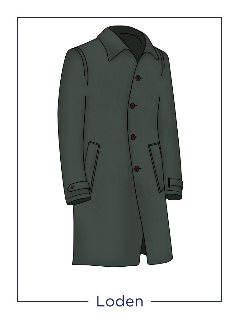 Loden overcoat