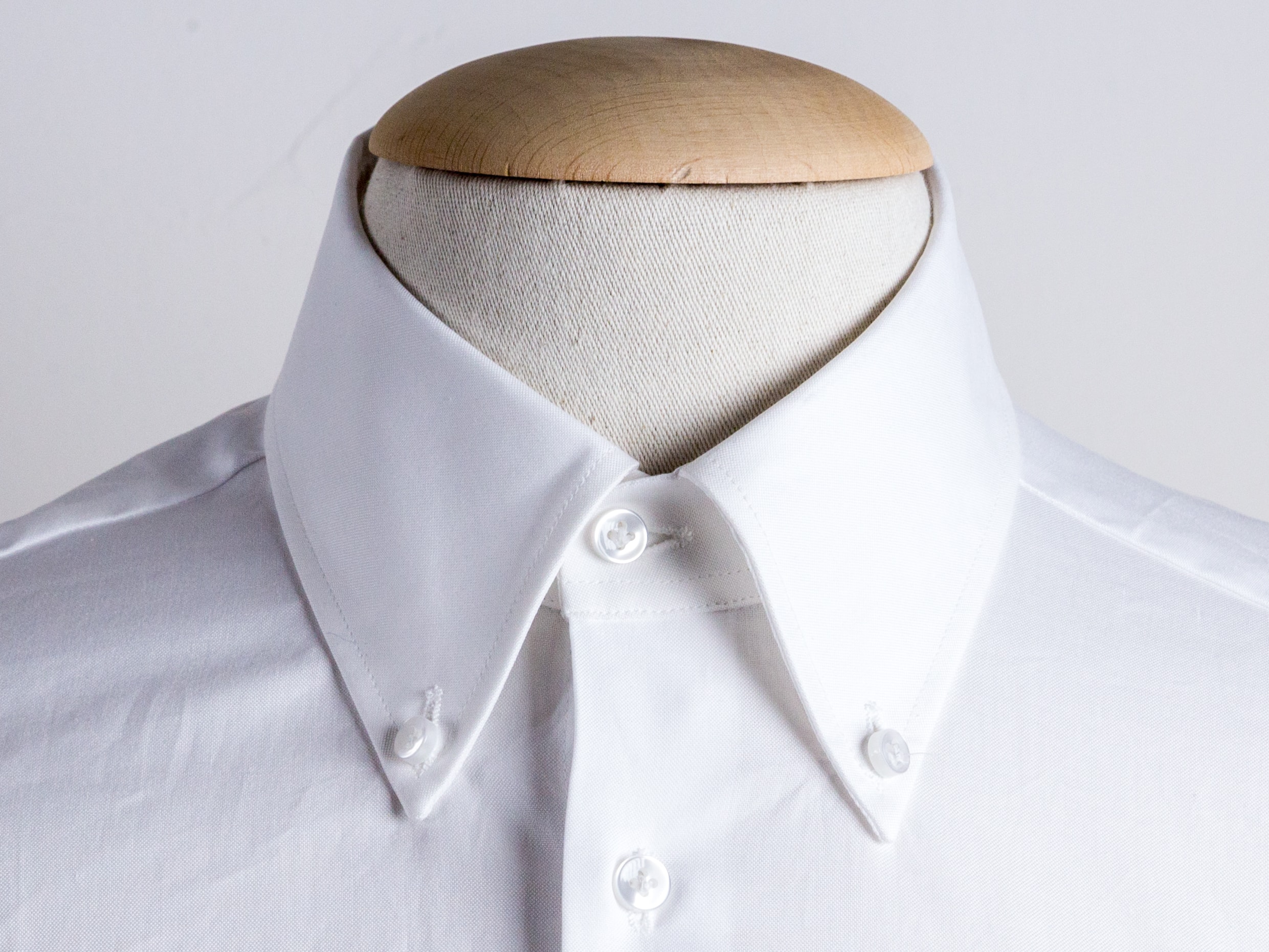 Short button down collar shirt