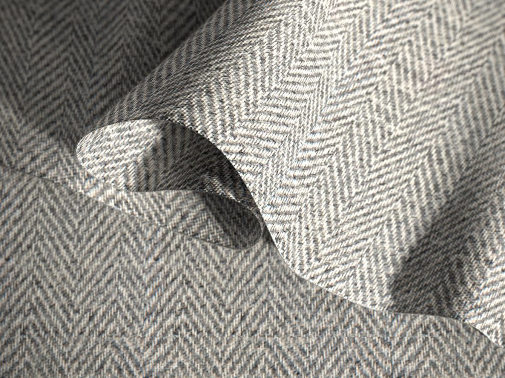tweed grigio chiaro