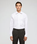 Camisa Ceremonia Blanca Textura