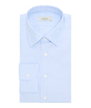 Chemise Bleu Clair Fil-à-fil