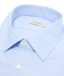 Camicia Azzurra Fil-à-fil