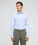 Camicia Icon Azzurra Oxford Cotone