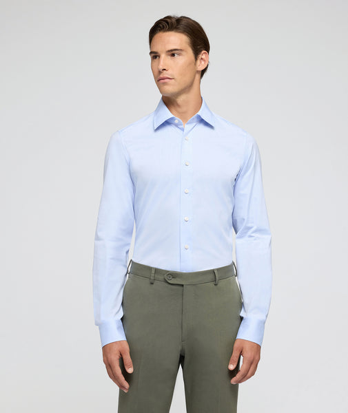 Icon Light Blue Oxford Cotton Shirt