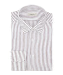 Camicia Marrone Lino