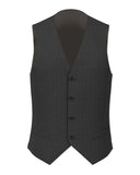 Waistcoat in crease-resistant grey wool