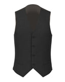Waistcoat in grey grisaille wool
