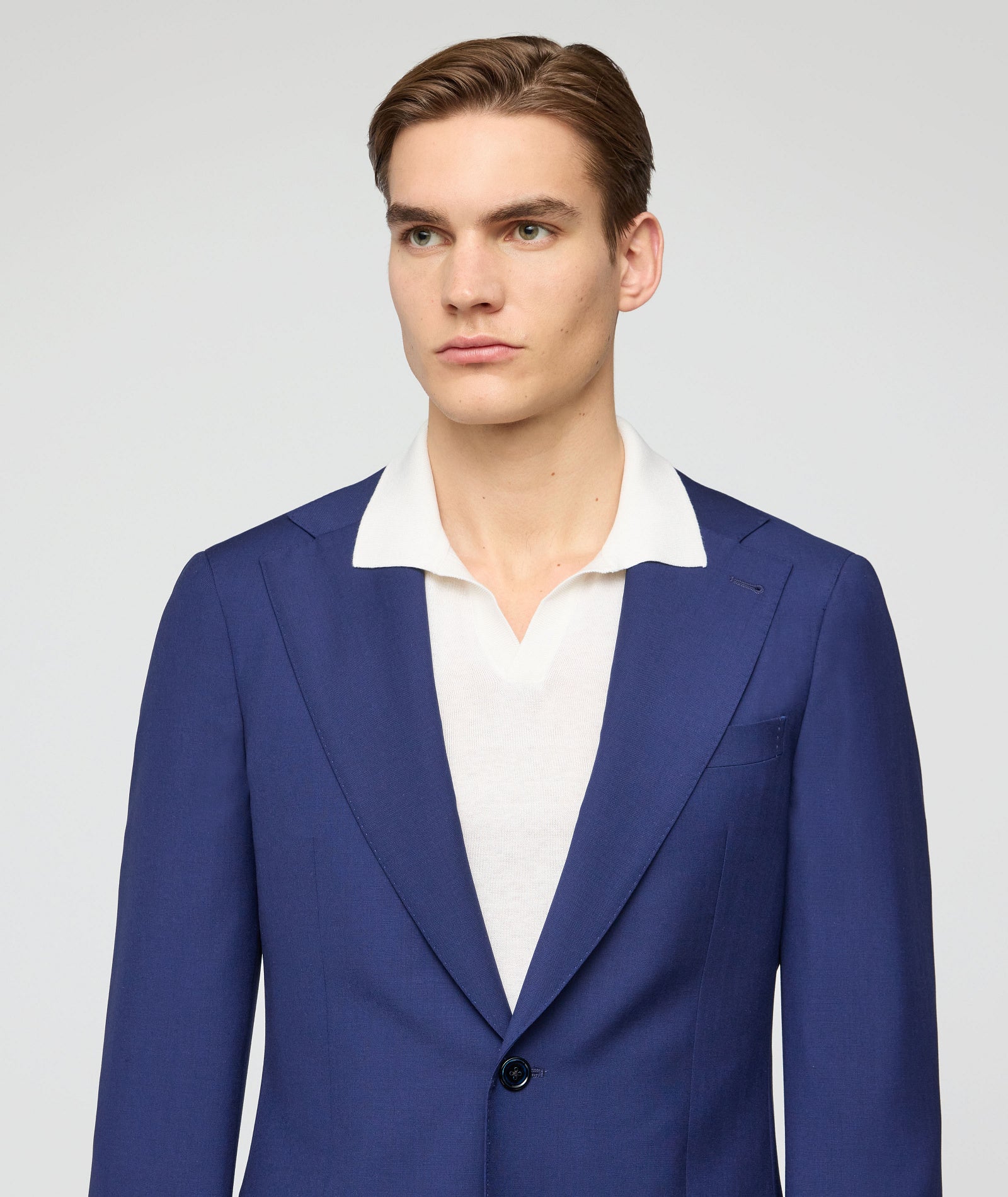 Abito In Lana Blu A 3 Pezzi Per Evento In Spiaggia | Hockerty - Foto 10