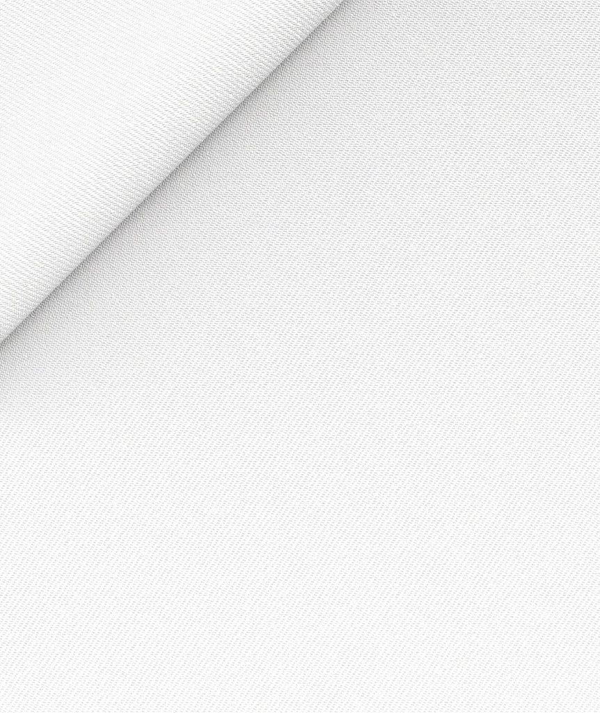 Bianco in twill di cotone