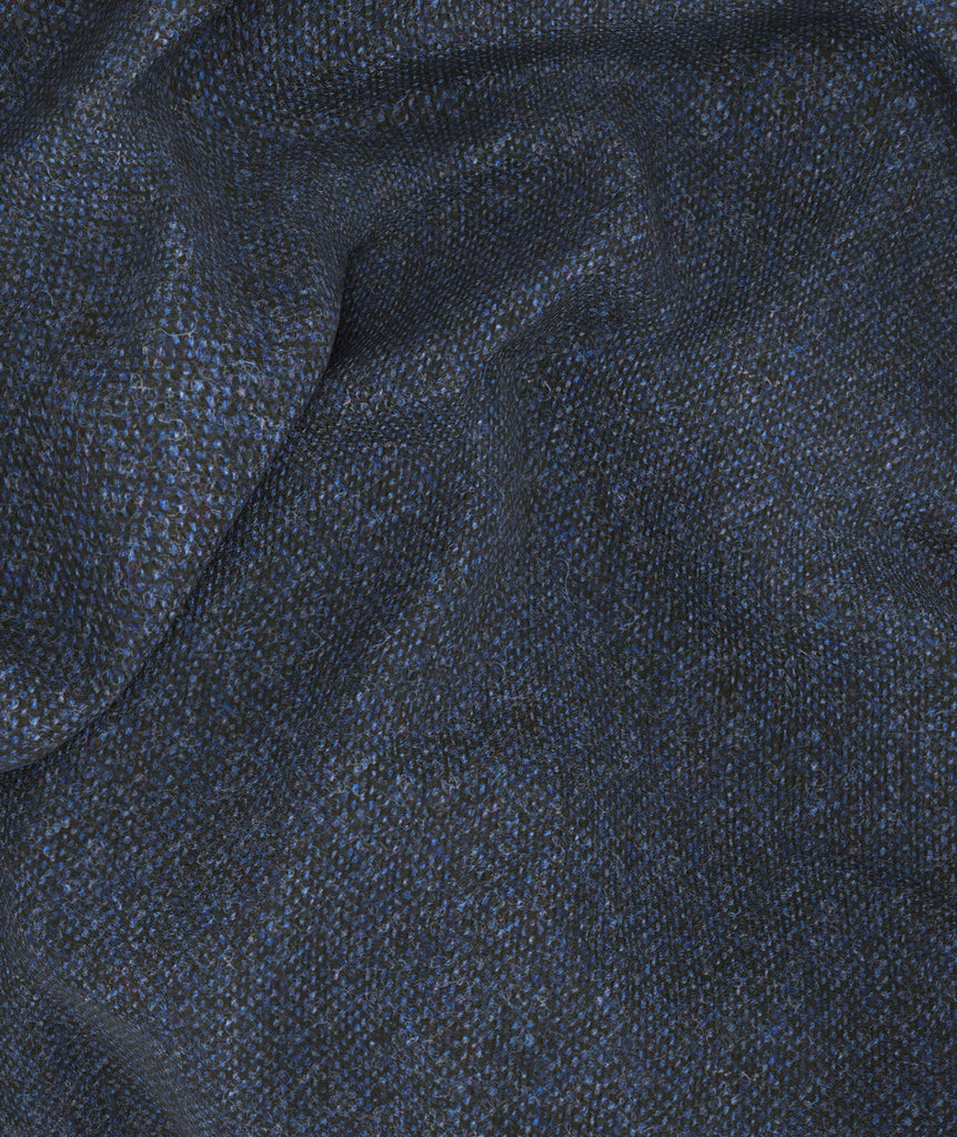 Lana shetland cashmere blu